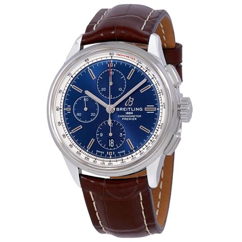 breitling chronometer premier blue